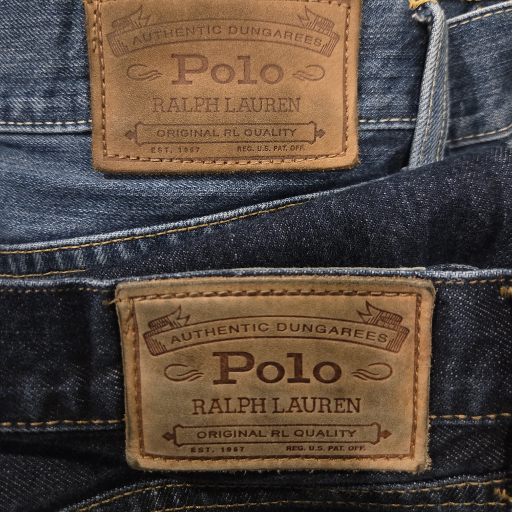 Lot of 2 pairs of Ralph Lauren POLO jeans 34x34